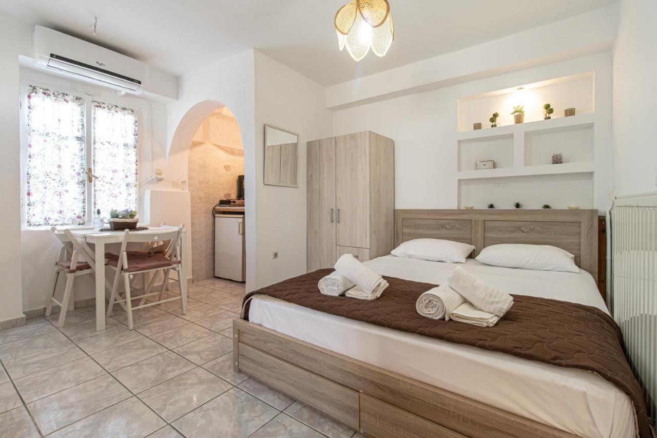 Korina Seaside Studio Naxos City Bagian luar foto