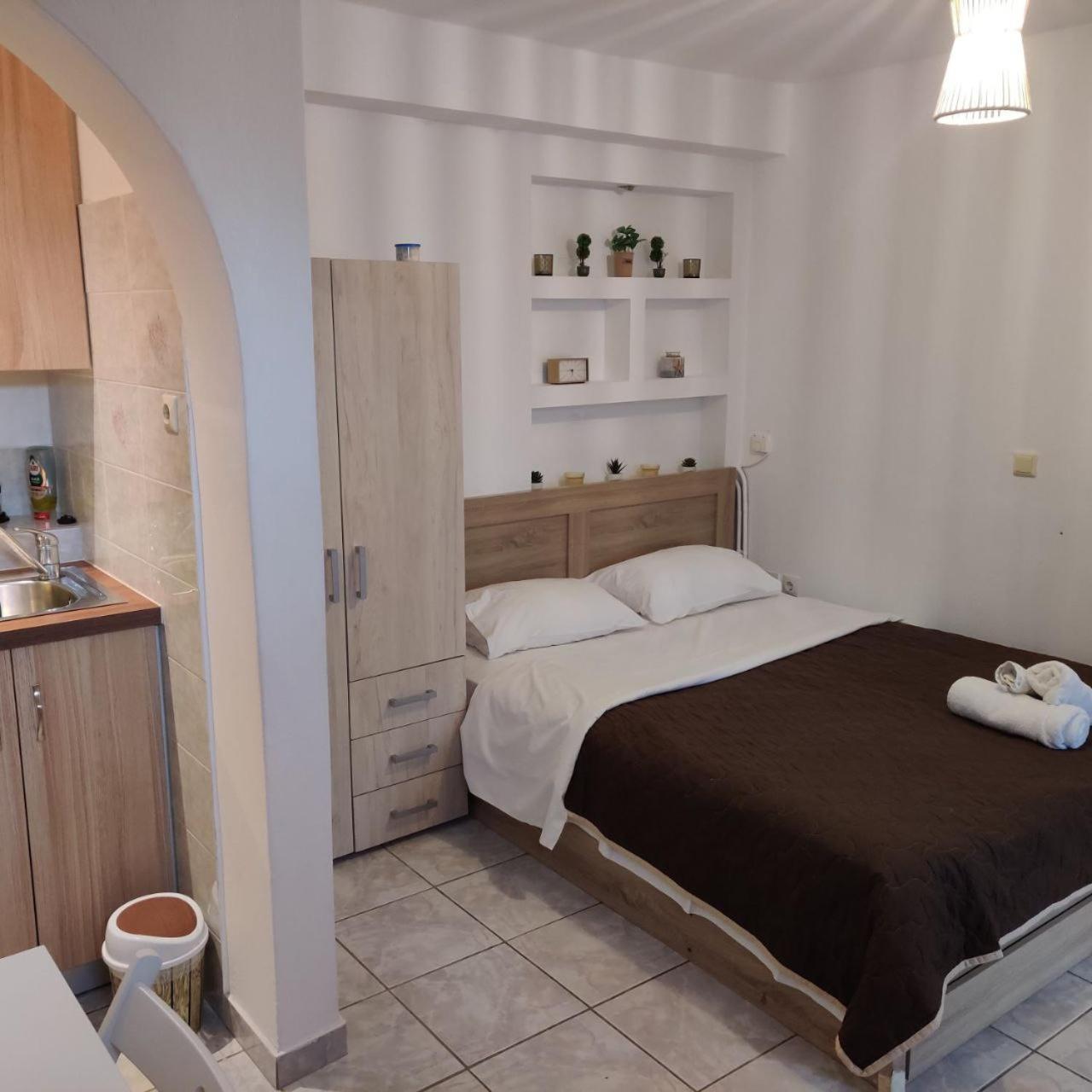Korina Seaside Studio Naxos City Bagian luar foto